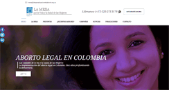 Desktop Screenshot of despenalizaciondelaborto.org.co